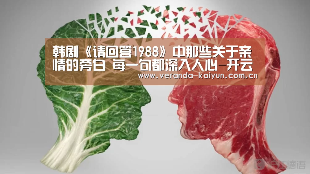 韩剧《请回答1988》中那些关于亲情的旁白 每一句都深入人心-开云网页版(图1) 开云官网